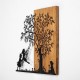 Decorative Wooden Wall Accessory The Tree And The Shaking Children Walnut
Black Wallxpert Decorative Wooden Wall Accessory The Tree And The Shaking Children Walnut
Black