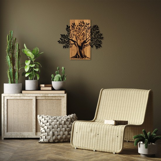 Decorative Wooden Wall Accessory Monumental Tree 2 Walnut
Black Wallxpert Decorative Wooden Wall Accessory Monumental Tree 2 Walnut
Black