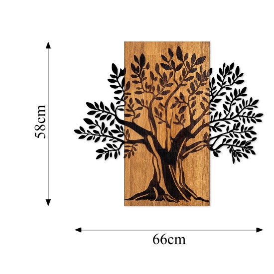 Decorative Wooden Wall Accessory Monumental Tree 2 Walnut
Black Wallxpert Decorative Wooden Wall Accessory Monumental Tree 2 Walnut
Black