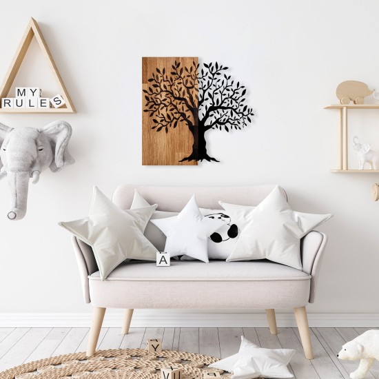 Decorative Wooden Wall Accessory Mysterious Tree - 371 Walnut
Black Decorative Wooden Wall Accessory Mysterious Tree - 371 Walnut
Black