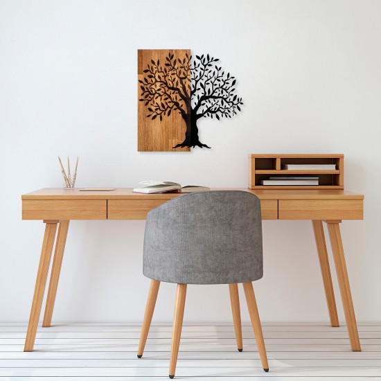 Decorative Wooden Wall Accessory Mysterious Tree - 371 Walnut
Black Decorative Wooden Wall Accessory Mysterious Tree - 371 Walnut
Black