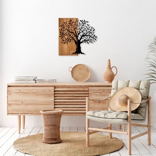 Decorative Wooden Wall Accessory Mysterious Tree - 371 Walnut
Black Decorative Wooden Wall Accessory Mysterious Tree - 371 Walnut
Black