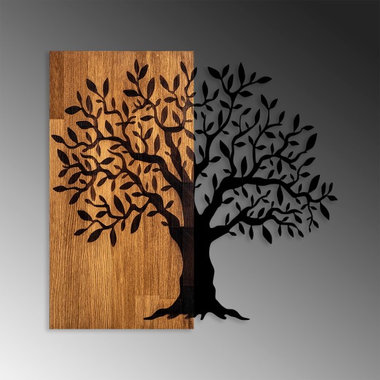 Decorative Wooden Wall Accessory Mysterious Tree - 371 Walnut
Black Decorative Wooden Wall Accessory Mysterious Tree - 371 Walnut
Black