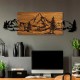 Decorative Wooden Wall Accessory Mountain Range Walnut
Black Wallxpert Decorative Wooden Wall Accessory Mountain Range Walnut
Black