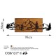 Decorative Wooden Wall Accessory Mountain Range Walnut
Black Wallxpert Decorative Wooden Wall Accessory Mountain Range Walnut
Black