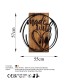 Decorative Wooden Wall Accessory Made With Love Walnut
Black Decorative Wooden Wall Accessory Made With Love Walnut
Black