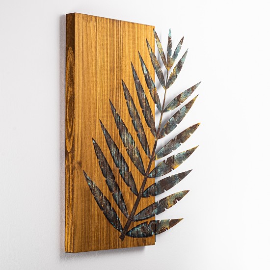 Decorative Wooden Wall Accessory Leaf 3-1 Multicolor Decorative Wooden Wall Accessory Leaf 3-1 Multicolor