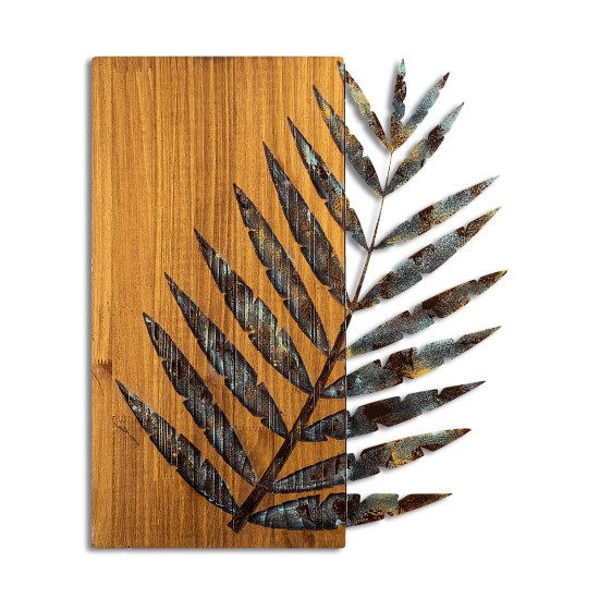 Decorative Wooden Wall Accessory Leaf 3-1 Multicolor Decorative Wooden Wall Accessory Leaf 3-1 Multicolor