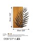 Decorative Wooden Wall Accessory Leaf 3-1 Multicolor Decorative Wooden Wall Accessory Leaf 3-1 Multicolor