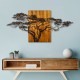 Decorative Wooden Wall Accessory Acacia Tree - 329-A Multicolor Wallxpert Decorative Wooden Wall Accessory Acacia Tree - 329-A Multicolor