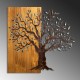 Decorative Wooden Wall Accessory Mysterious Tree - 371-A Multicolor Wallxpert Decorative Wooden Wall Accessory Mysterious Tree - 371-A Multicolor