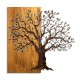 Decorative Wooden Wall Accessory Mysterious Tree - 371-A Multicolor Wallxpert Decorative Wooden Wall Accessory Mysterious Tree - 371-A Multicolor