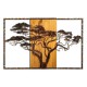 Decorative Wooden Wall Accessory Acacia Tree - 388-A Multicolor Wallxpert Decorative Wooden Wall Accessory Acacia Tree - 388-A Multicolor