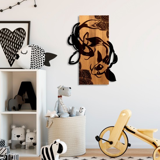 Decorative Wooden Wall Accessory Fish Yang Walnut
Black Wallxpert Decorative Wooden Wall Accessory Fish Yang Walnut
Black