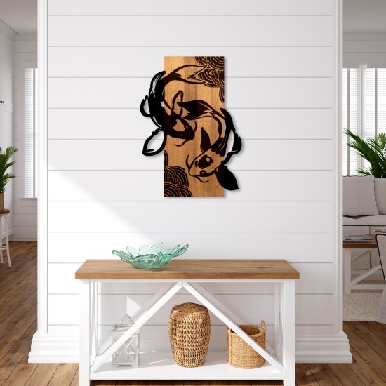Decorative Wooden Wall Accessory Fish Yang Walnut
Black Wallxpert Decorative Wooden Wall Accessory Fish Yang Walnut
Black