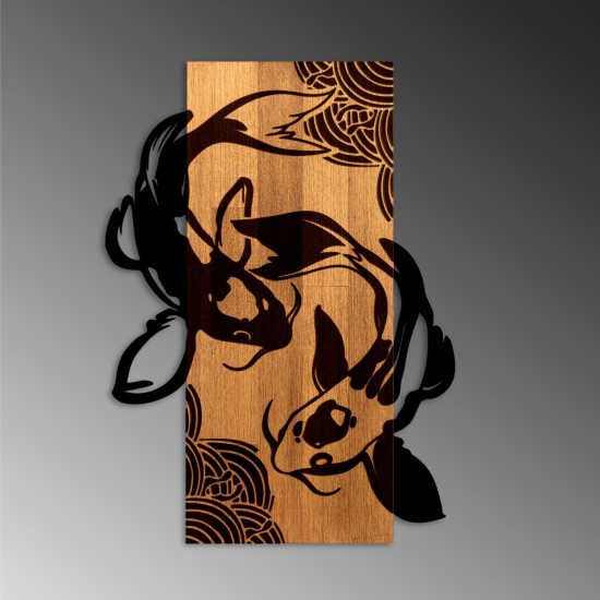 Decorative Wooden Wall Accessory Fish Yang Walnut
Black Wallxpert Decorative Wooden Wall Accessory Fish Yang Walnut
Black