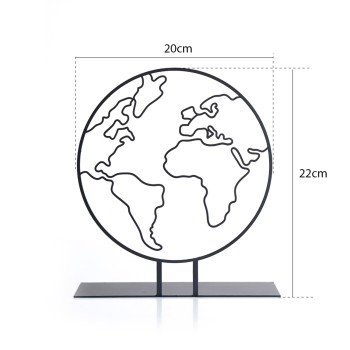 Decorative Object Foglia - Black Black