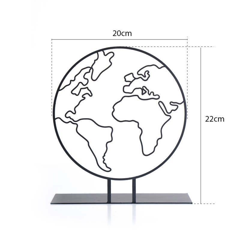 Aberto Design Decorative Object Foglia - Black Black