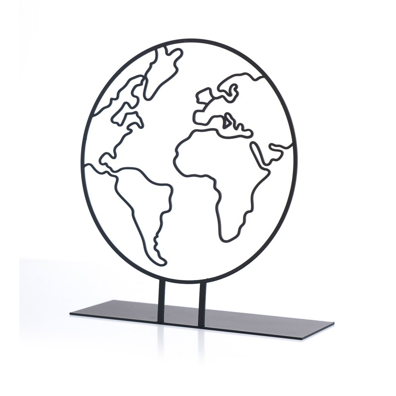 Aberto Design Decorative Object Foglia - Black Black