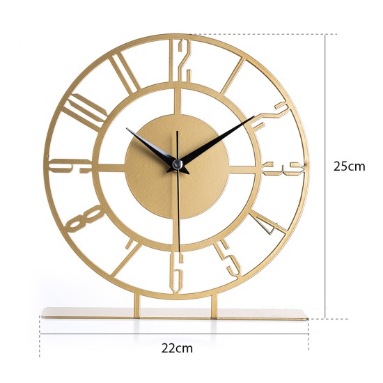 Aberto Design Decorative Clock Bunella - Gold Gold
