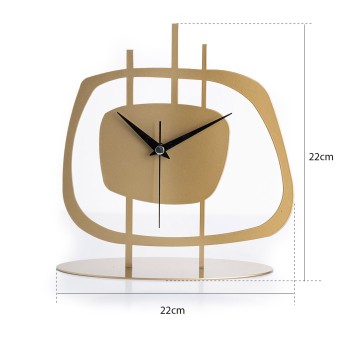 Decorative Clock Pietra - Gold Gold