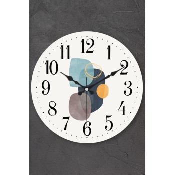 Decorative Wall Clock Myk1383-08 Multicolor