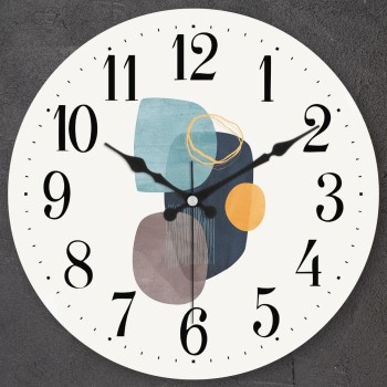 Decorative Wall Clock Myk1383-08 Multicolor