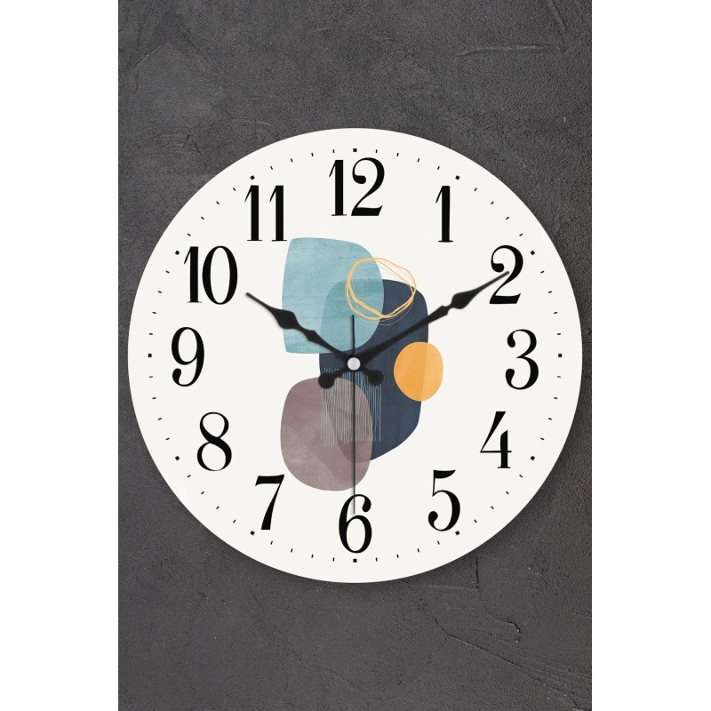 Decorative Wall Clock Myk1383-08 Multicolor