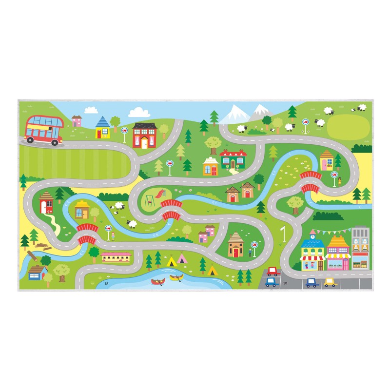 Carpet (120 x 180) Kids-40 Green