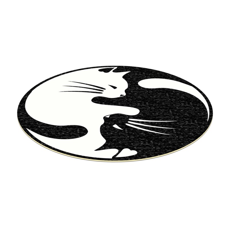 Carpet (80 cm) Eugene V3 - 4660 - 1 Black
White