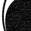 Carpet (80 cm) Eugene V3 - 4660 - 1 Black
White