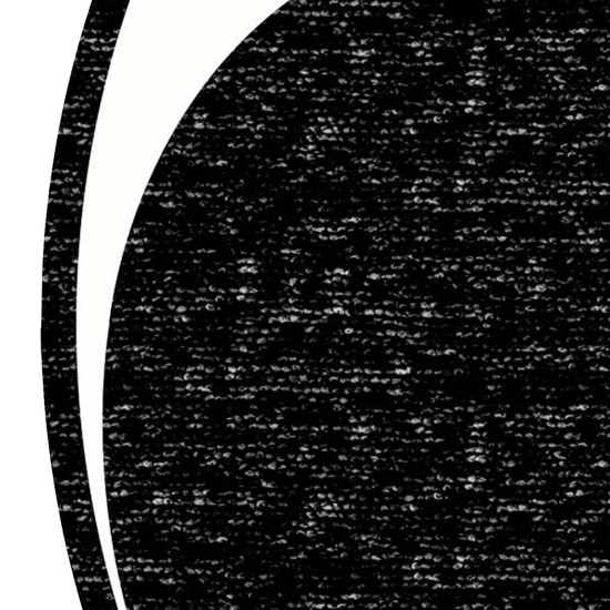 Carpet (80 cm) Eugene V3 - 4660 - 1 Black
White