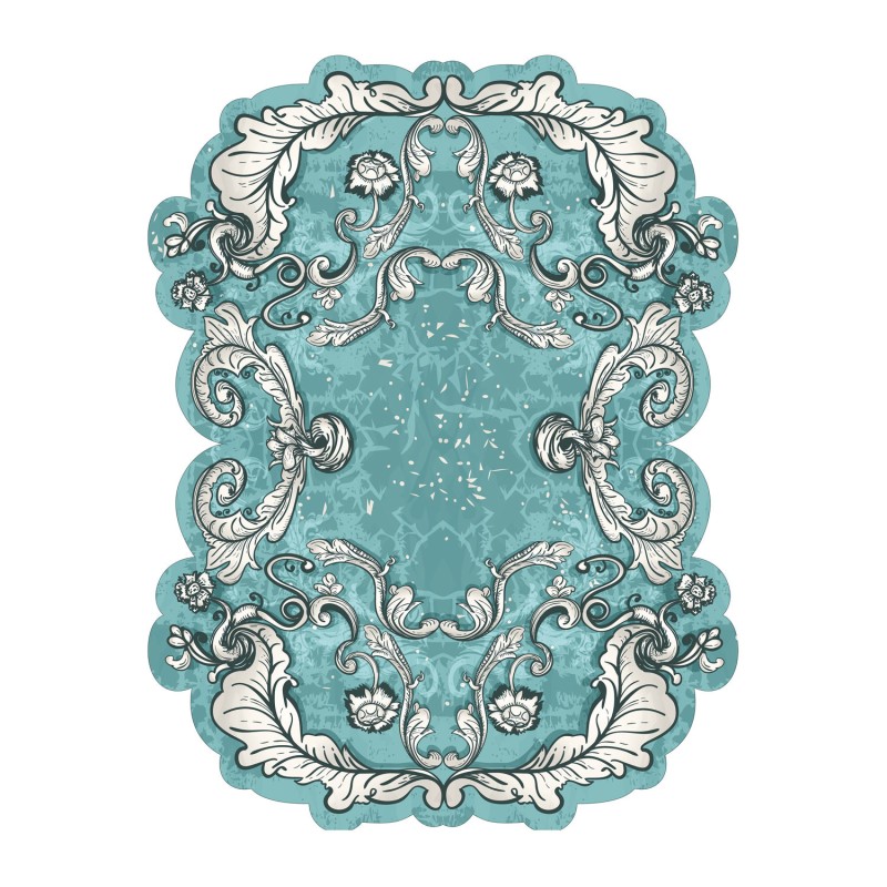 Hall Carpet (80 x 200) Aln600149Tr03 Turquoise
