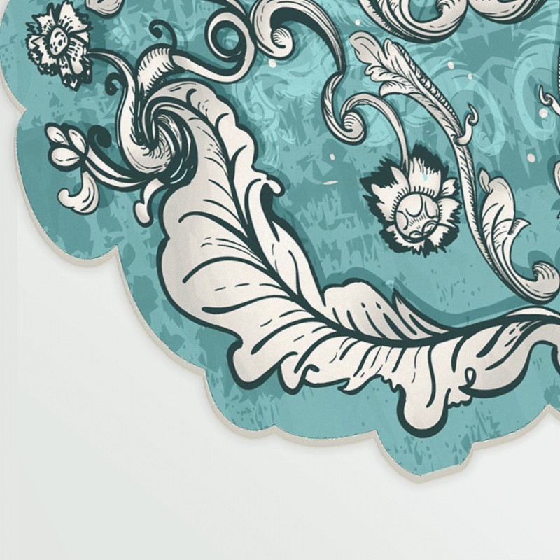 Hall Carpet (80 x 200) Aln600149Tr03 Turquoise