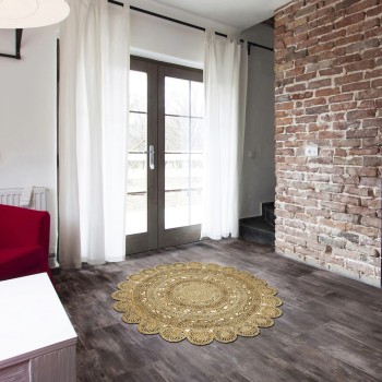 Hall Carpet (100 x 100) Aln600139Kr17 Cream