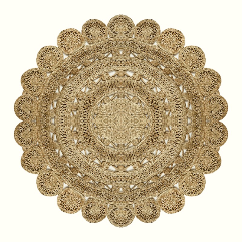 Hall Carpet (100 x 100) Aln600139Kr17 Cream