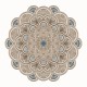 Hall Carpet (100 x 100) Aln600156Kr17 Cream Hall Carpet (100 x 100) Aln600156Kr17 Cream