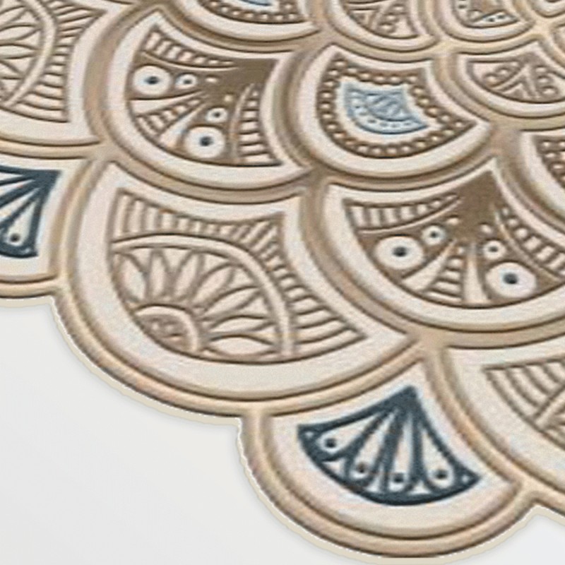 Hall Carpet (100 x 100) Aln600156Kr17 Cream