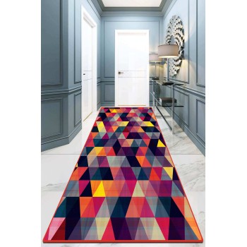Hall Carpet (80 x 300) Bunt Djt Multicolor
