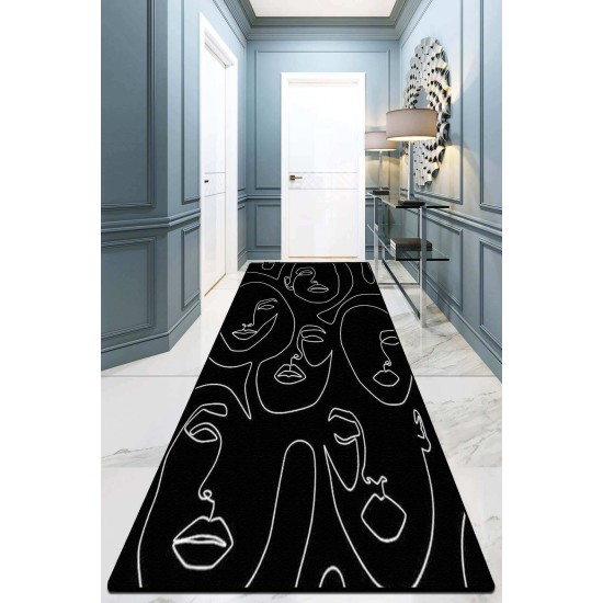 Conceptum Hypnose Hall Carpet (80 x 200) Composition Djt Multicolor