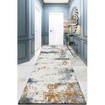 Hall Carpet (100 x 300) Gastado Djt Multicolor