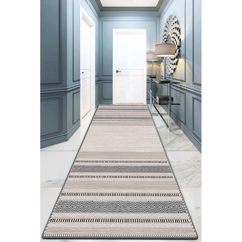 Hall Carpet (80 x 150) Randig Djt Multicolor