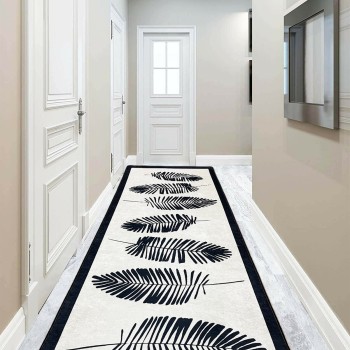 Hall Carpet (80 x 150) Hoja Multicolor