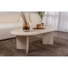 Coffee Table Sable - Travertine Travertine