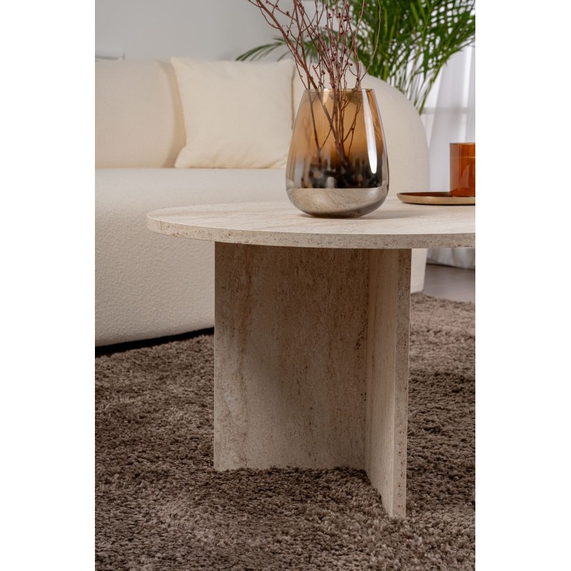 Coffee Table Sable - Travertine Travertine