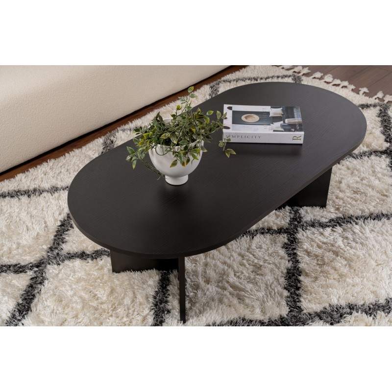 Coffee Table Sable - Wood Black Wood Black