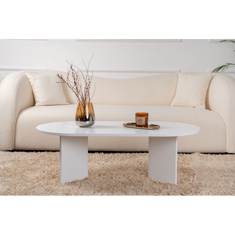 Coffee Table Sable - White White