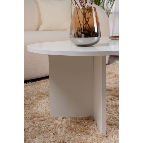 Coffee Table Sable - White White Coffee Table Sable - White White