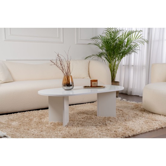 Coffee Table Sable - White White Coffee Table Sable - White White