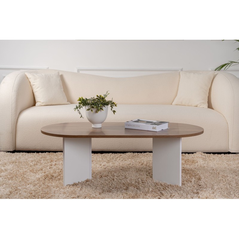 Coffee Table Sable - Walnut, White Walnut
White